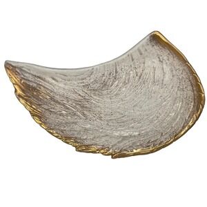MCM Vintage Hoenig of California‎ Pottery off white Gold